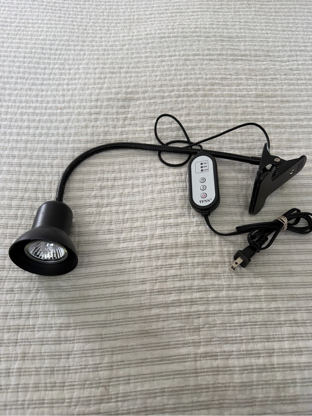 TFNN Reptile Heat Lamp with Clamp